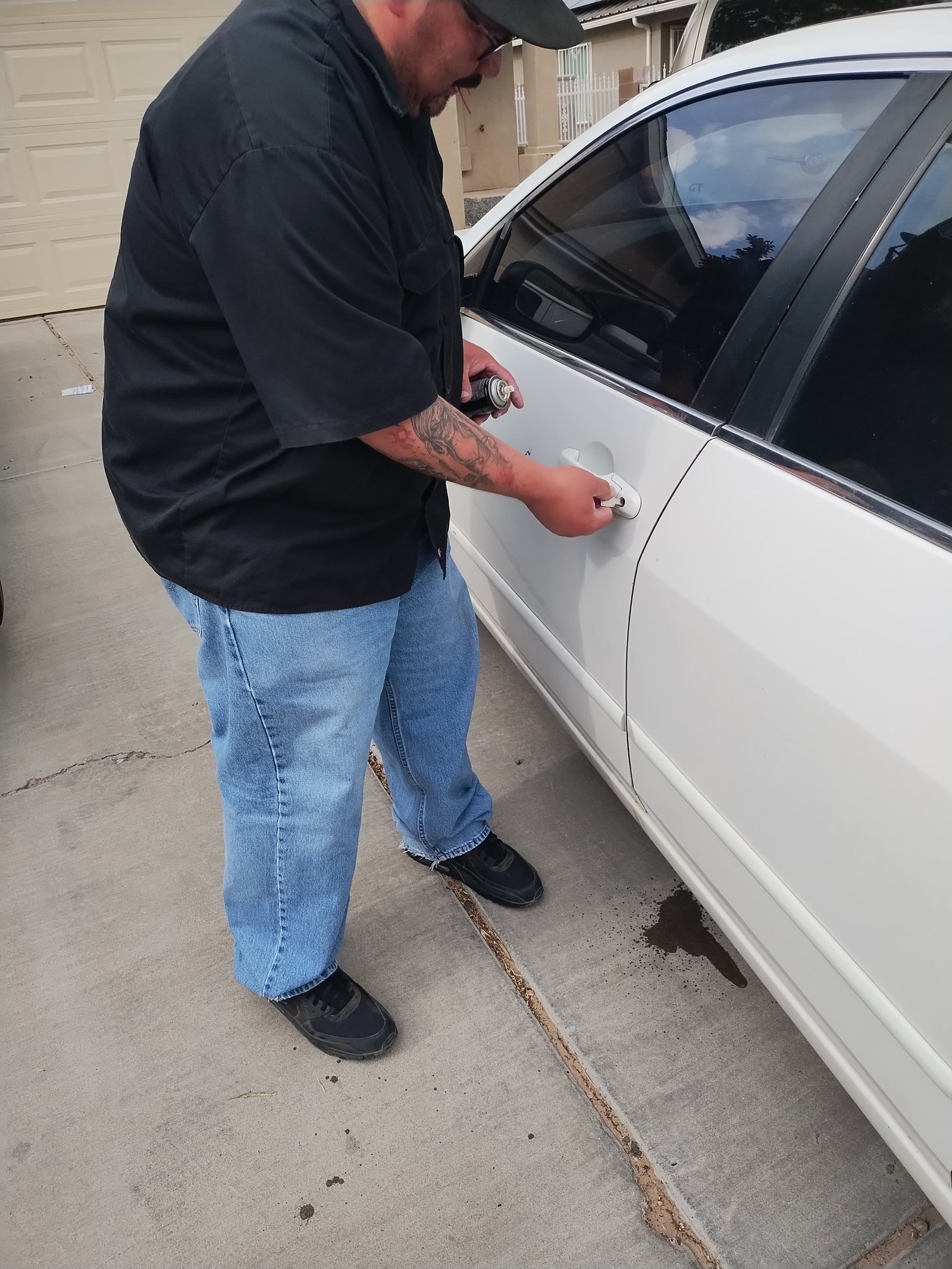 Professional slim jim tool used for car lockout Albuquerque
