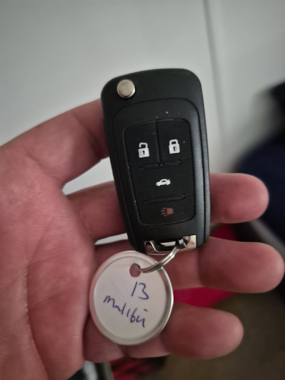 Chevrolet flip key fob replacement in Albuquerque